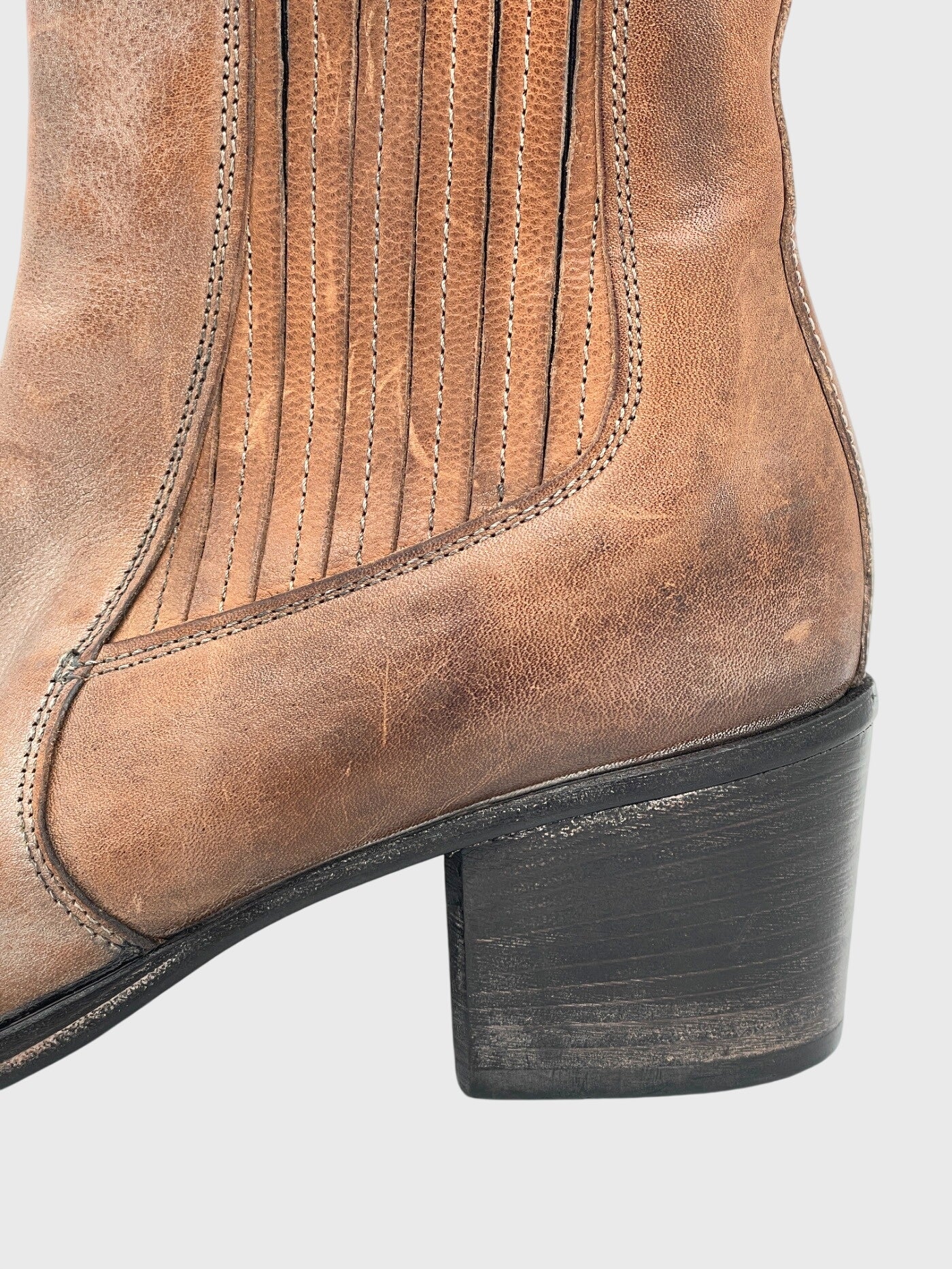 MoMa Leather Ankle Boot EU 38 Braun - Image 5