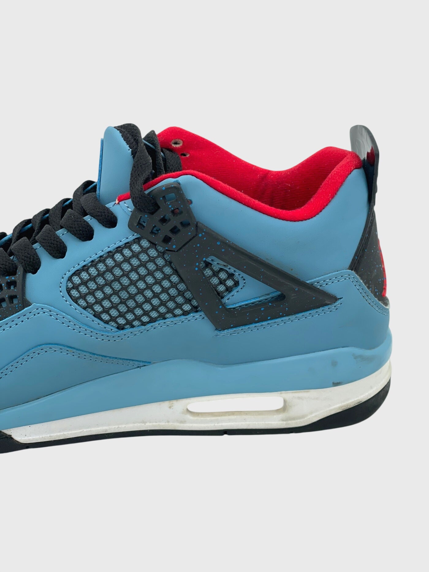 Air Jordan 4 Retro Travis Scott Cactus Jack High Top Sneaker EU 43 Blau - Image 5
