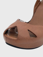 Roberto del Carlo Wedge Sandale mit Absatz EU 38.5 Braun - Image 6