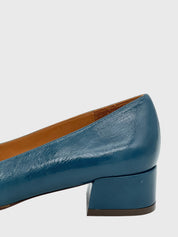Chie Mihara Leather Pump EU 38 Blau - Image 5