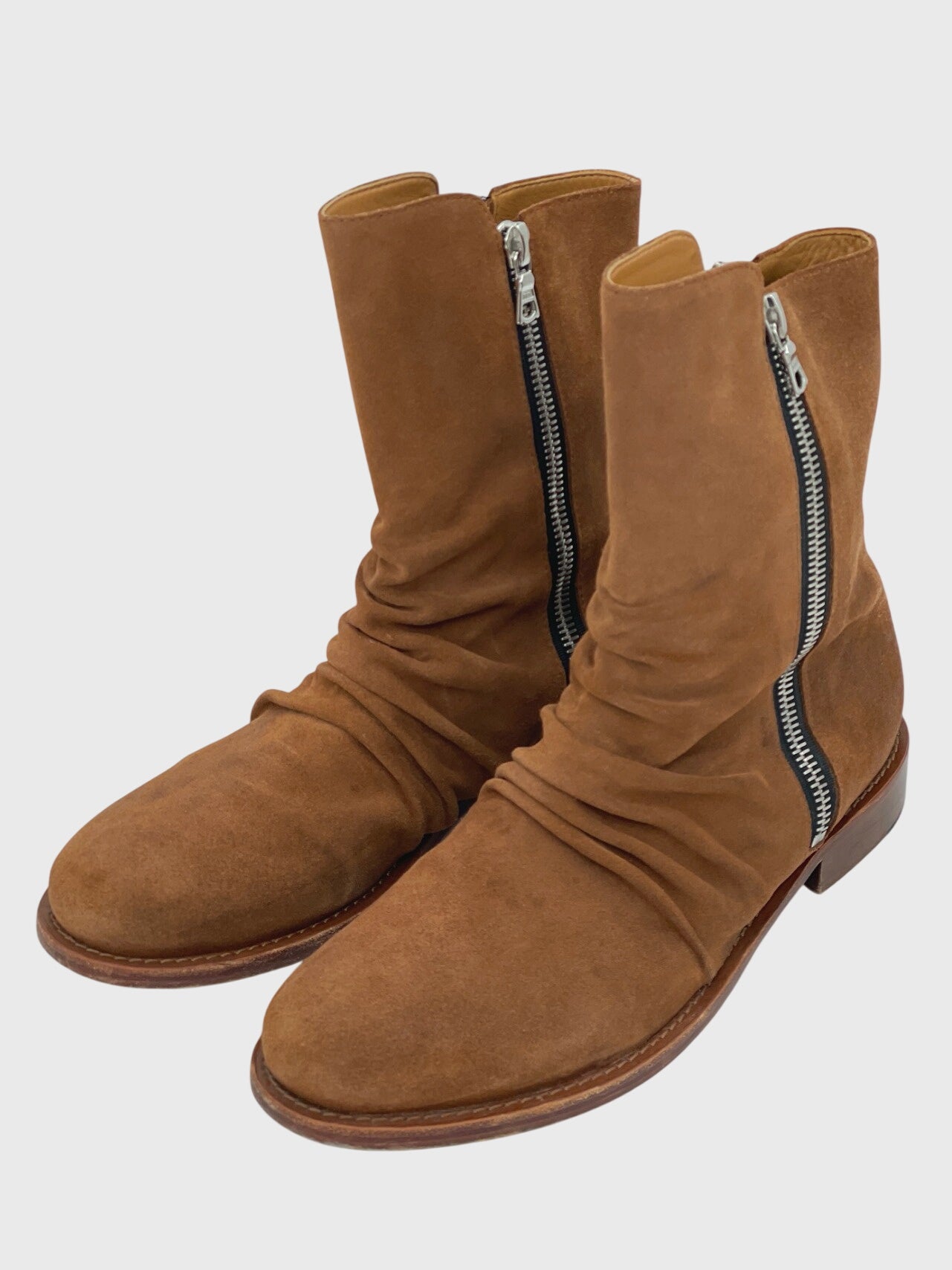 Amiri Stack Boots Ankle Boot EU 45.5 Braun