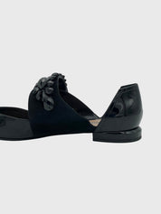 Emporio Armani Patent Leather Ballerina EU 38.5 Schwarz - Image 5