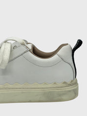 Chloé Lauren Low Top Sneaker EU 37 Weiß - Image 5