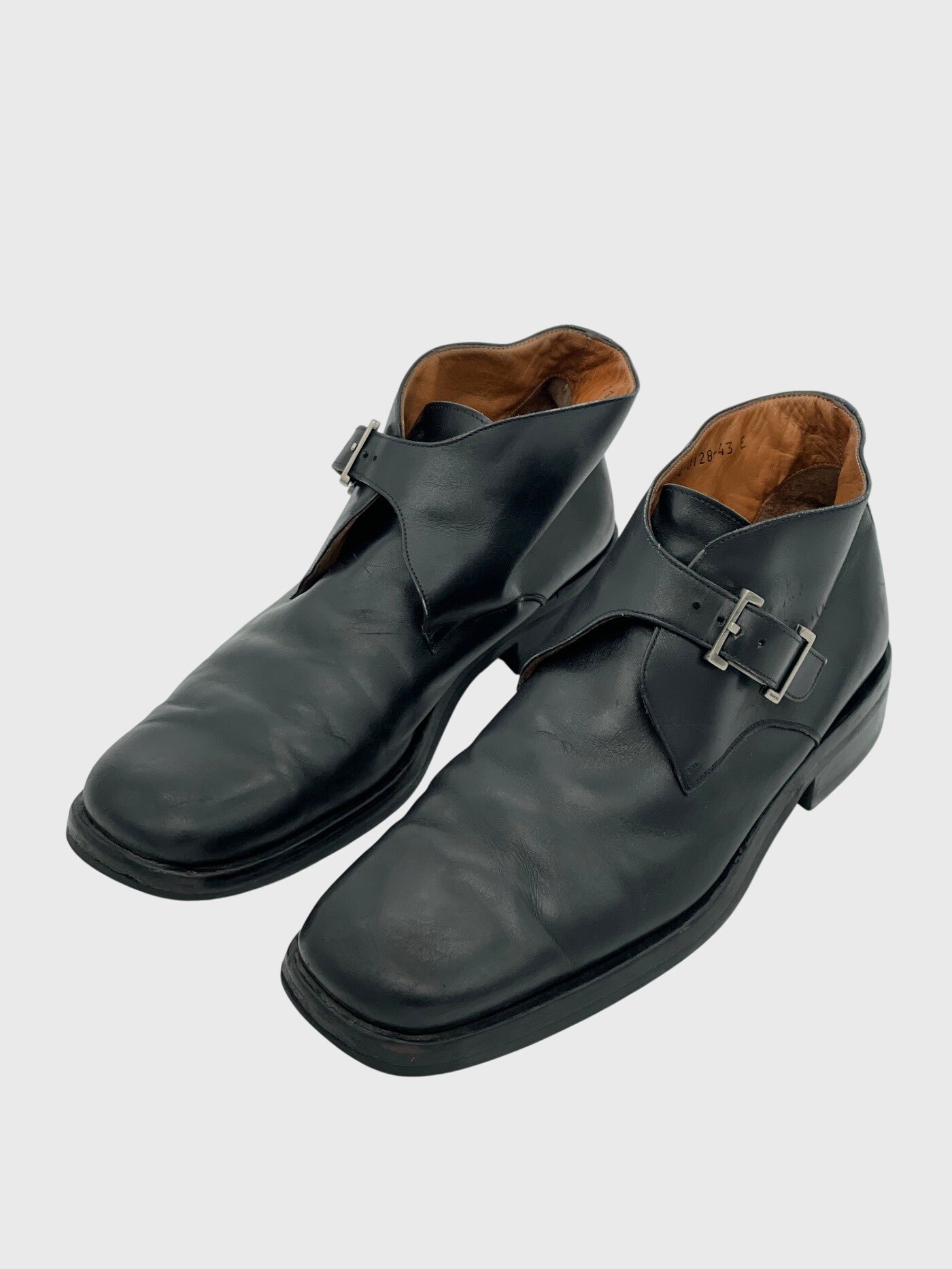 Gucci Monk Strap Ankle Boot EU 43 Schwarz