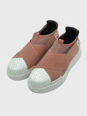 Pollini Z1414 Slip-On Sneaker EU 37 Pink