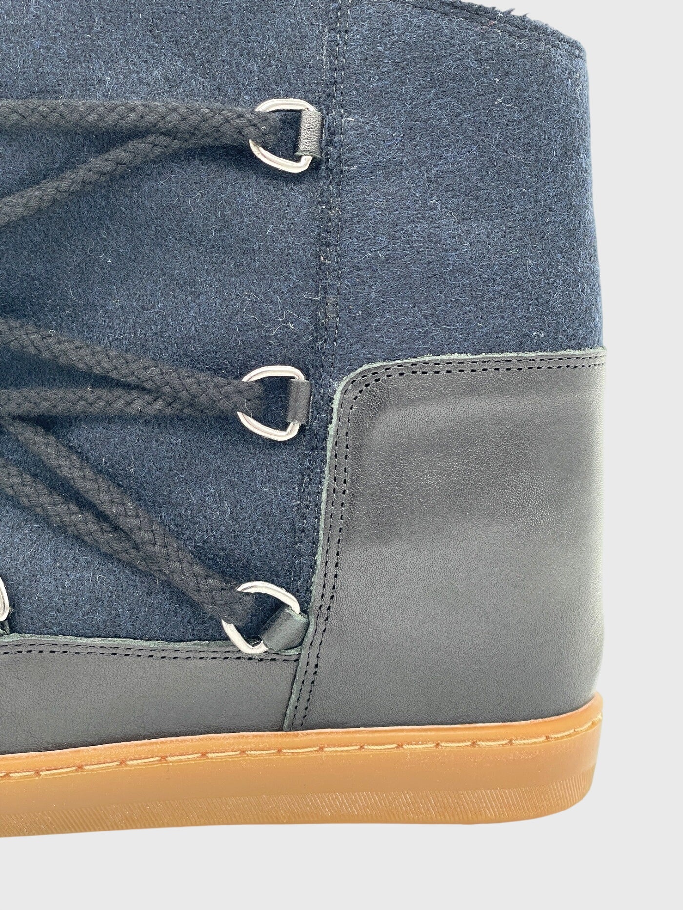Isabel Marant Leather Snow Ankle Boot EU 39 Blau - Image 5