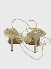 Bottega Veneta Stretch Pump EU 39 Beige - Image 5