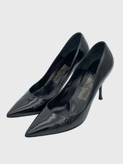 Salvatore Ferragamo Pointed-Toe Pump EU 40 Schwarz