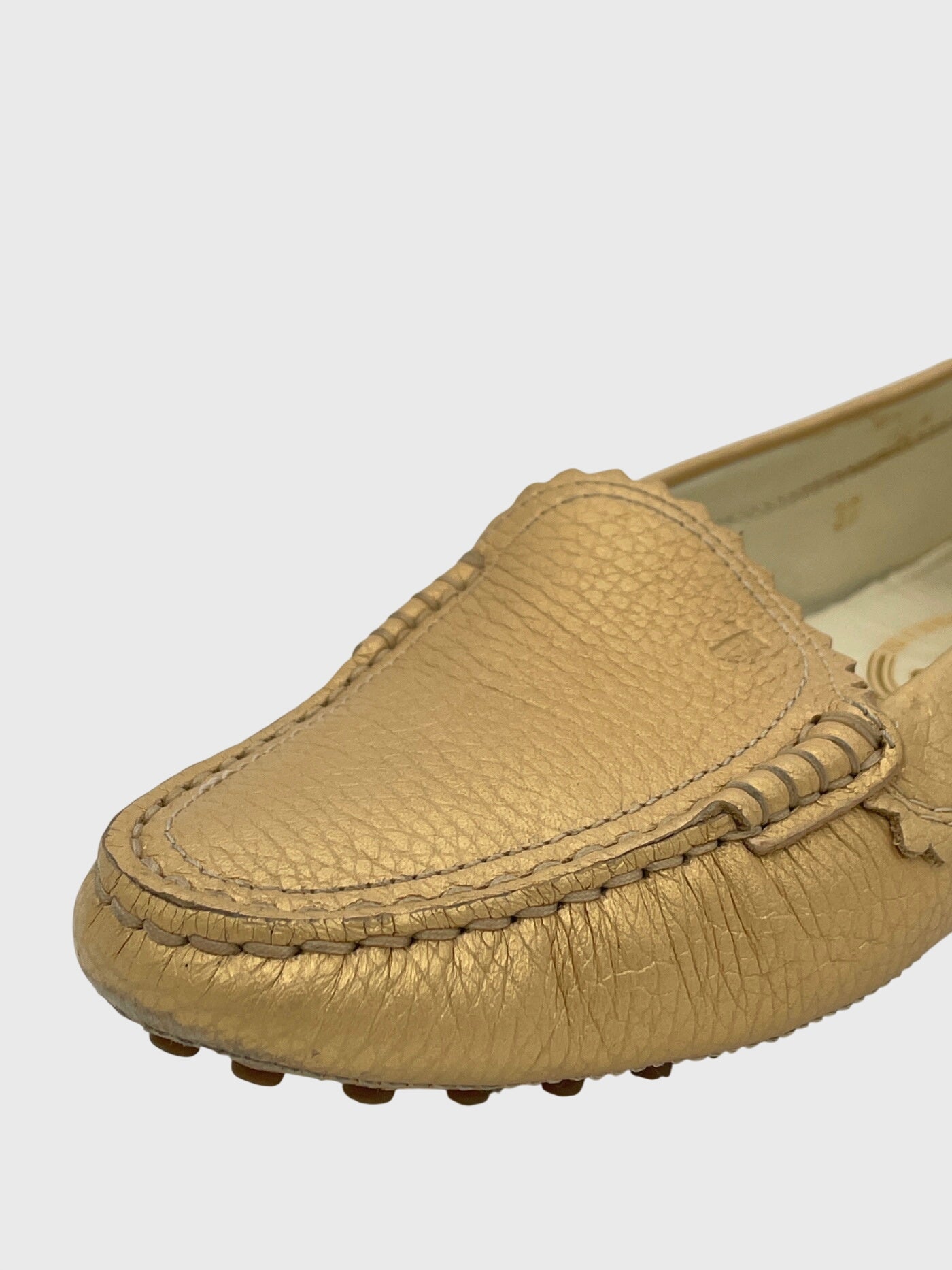 Tod's Gommino Mokassin EU 37 Metallic - Image 5