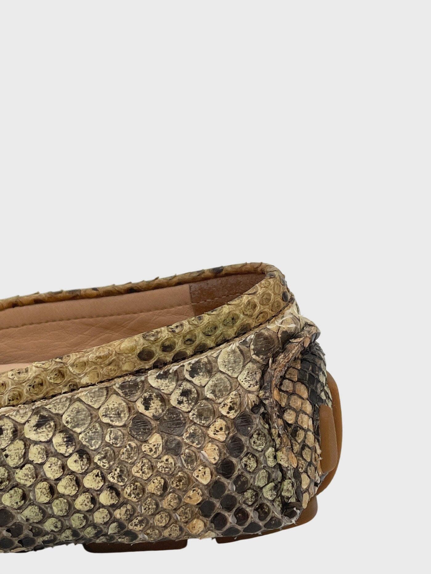 Bally Genuine Python Driving  Mokassin EU 39 Mehrfarbig - Image 5