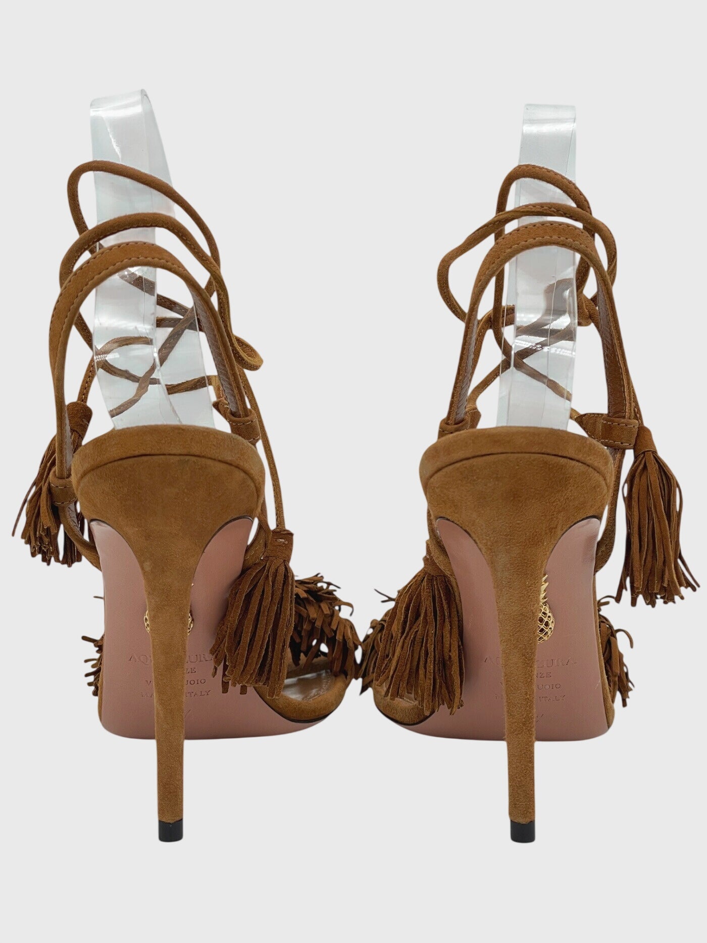 Aquazzura Wild Thing Sandale mit Absatz EU 36.5 Braun - Image 5