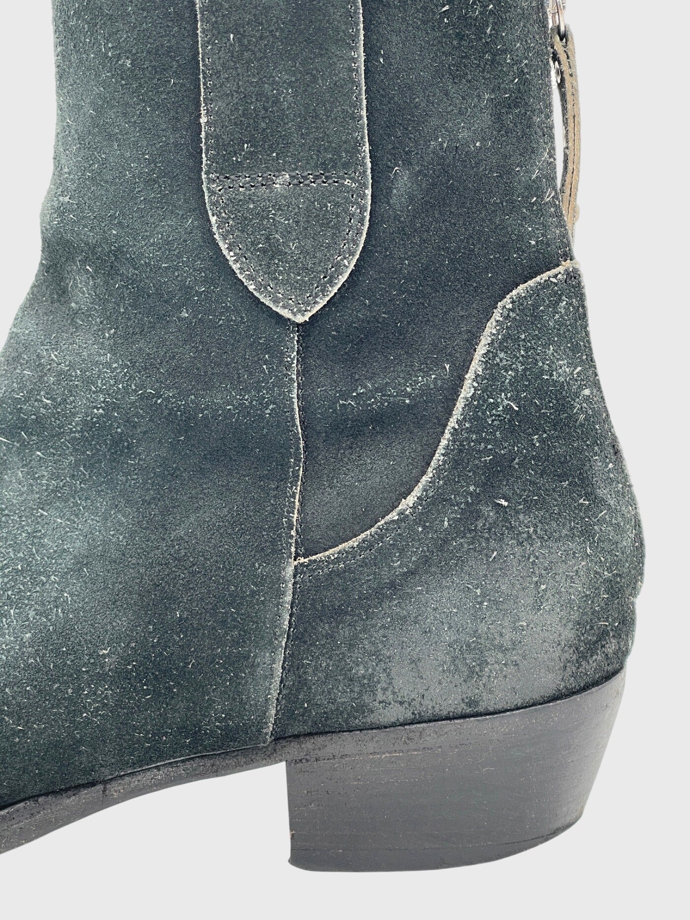 MoMa Suede Ankle Boot EU 38 Schwarz - Image 5