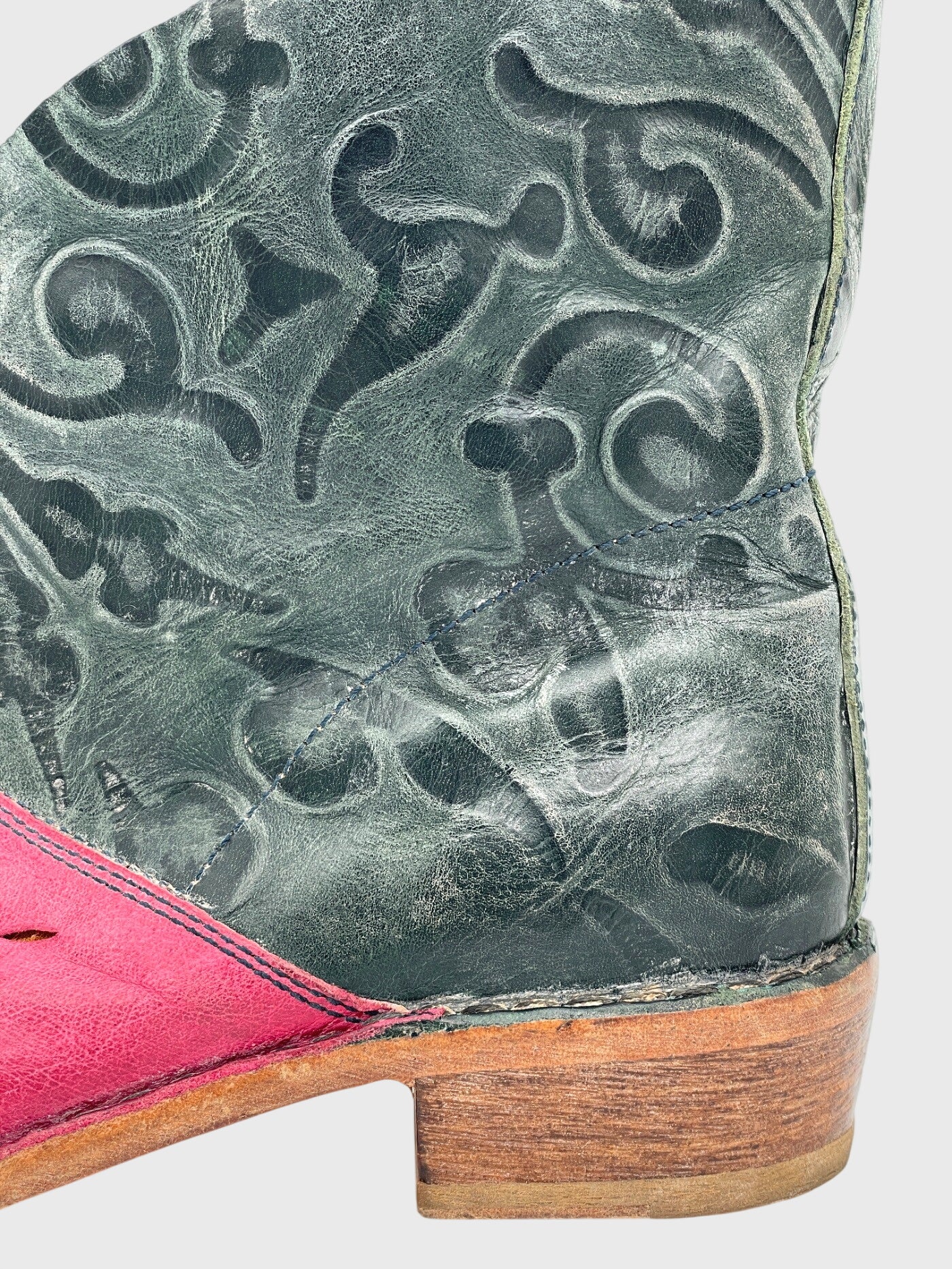 MoMa Multicolor Leather Ankle Boot EU 38 Mehrfarbig - Image 5