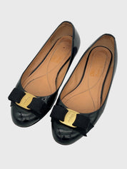Salvatore Ferragamo Varina Ballerina EU 36 Schwarz