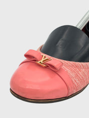 Louis Vuitton Elba Scrunch  Ballerina EU 37.5 Pink - Image 5