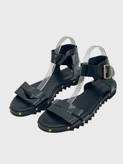 AGL Ankle Wrap Flache Sandale EU 41 Schwarz