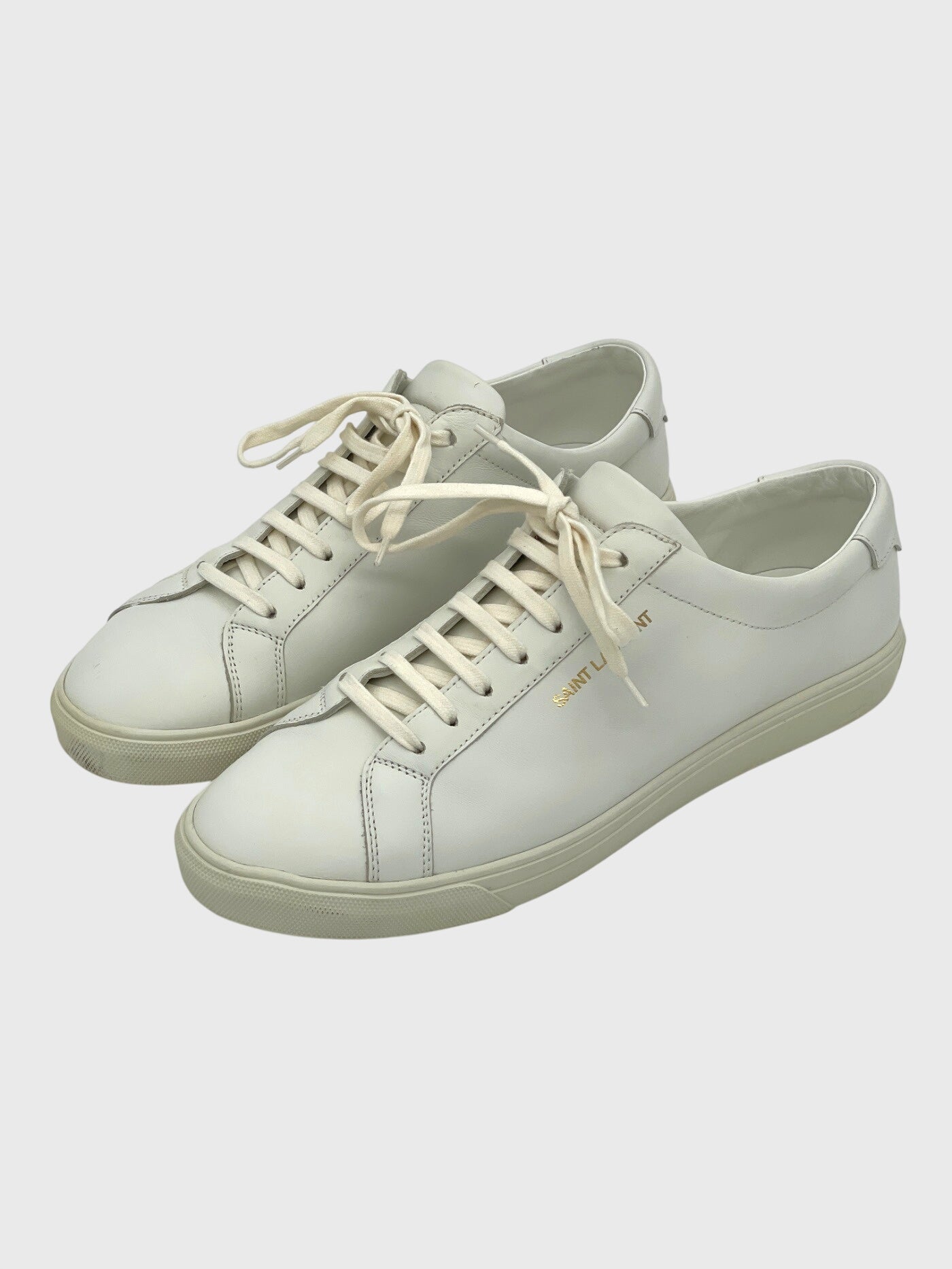 Saint Laurent / YSL Andy Low Top Sneaker EU 43.5 Weiß