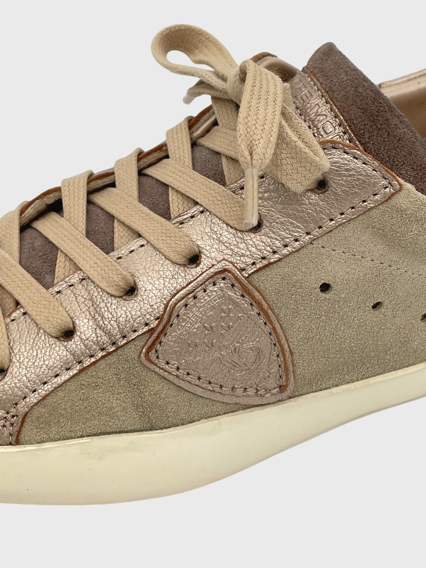 Philippe Model PRSX Low Top Sneaker EU 37 Beige - Image 5