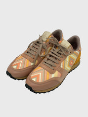 Valentino Rock Runner Native Couture Low Top Sneaker EU 41 Mehrfarbig