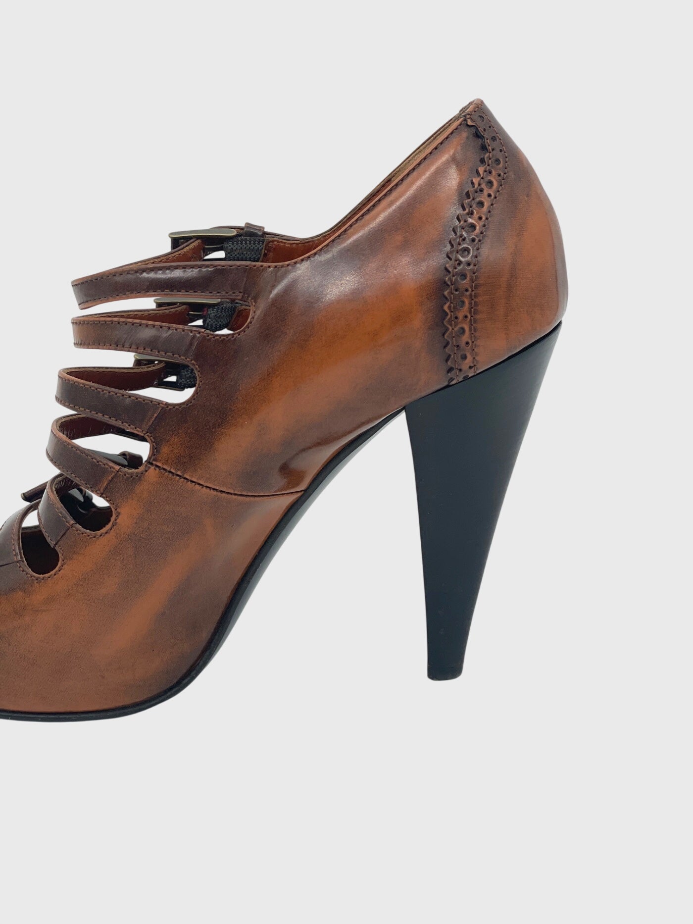 Bally Caphie Pump EU 38 Braun - Image 5