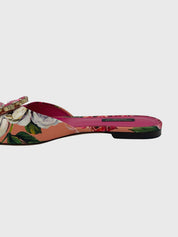 Dolce & Gabbana Bianca Mule EU 37 Mehrfarbig - Image 5