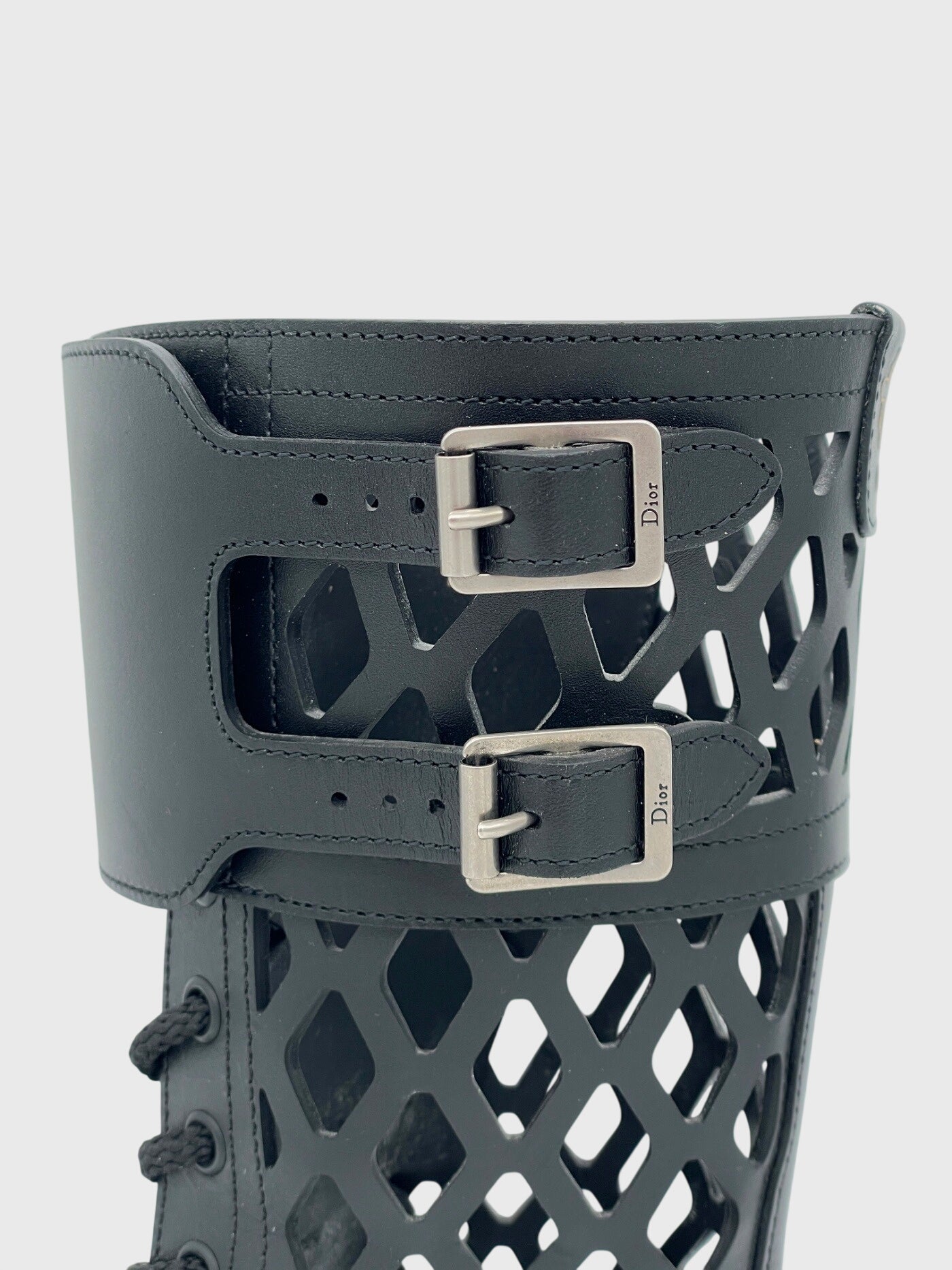 Dior D-Trap Combat Stiefel EU 36 Schwarz - Image 5