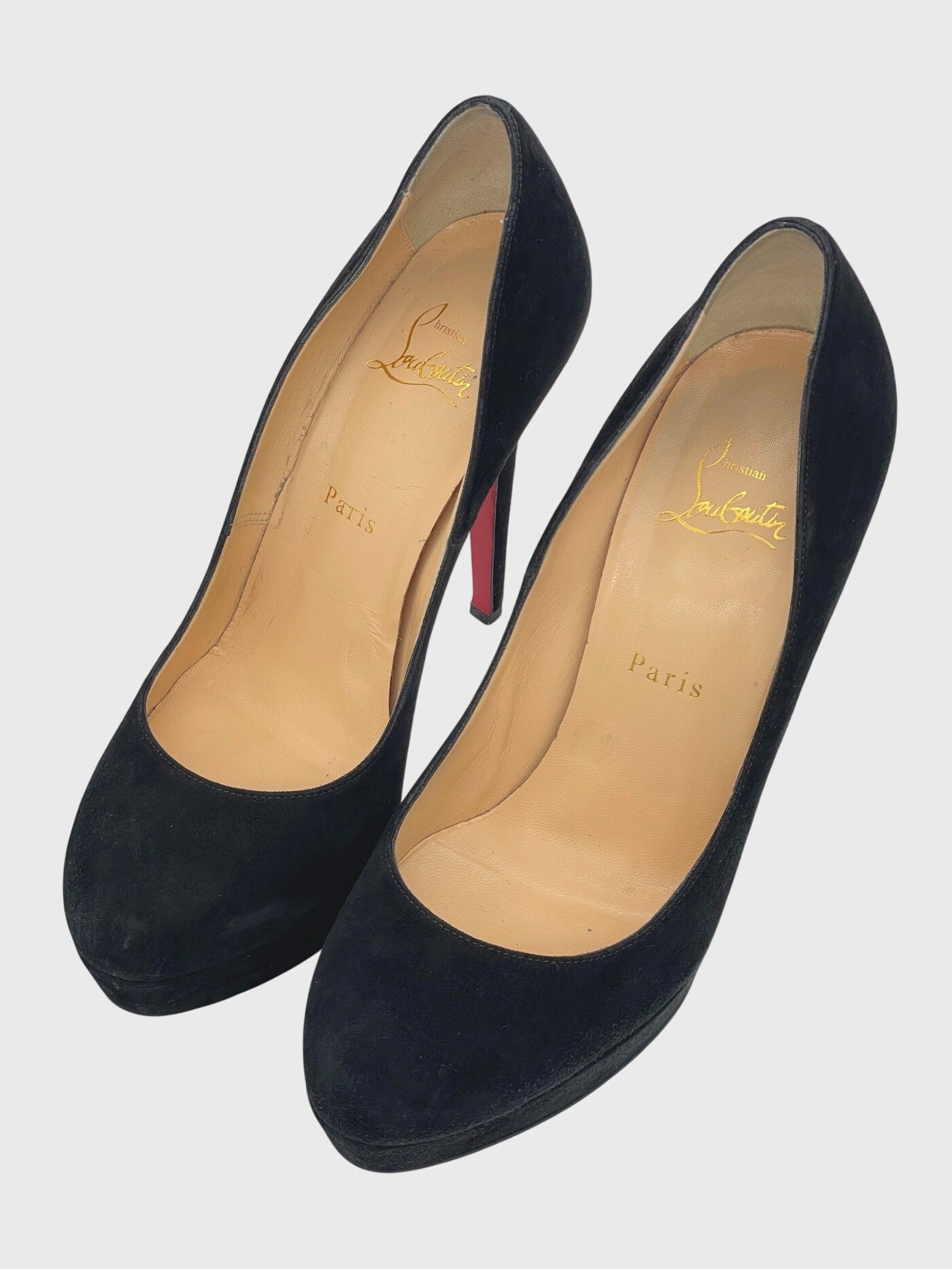Christian Louboutin Bianca Plateau Pump EU 38.5 Schwarz