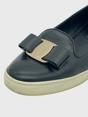 Salvatore Ferragamo Vara Slip-On Sneaker EU 40 Schwarz - Image 5