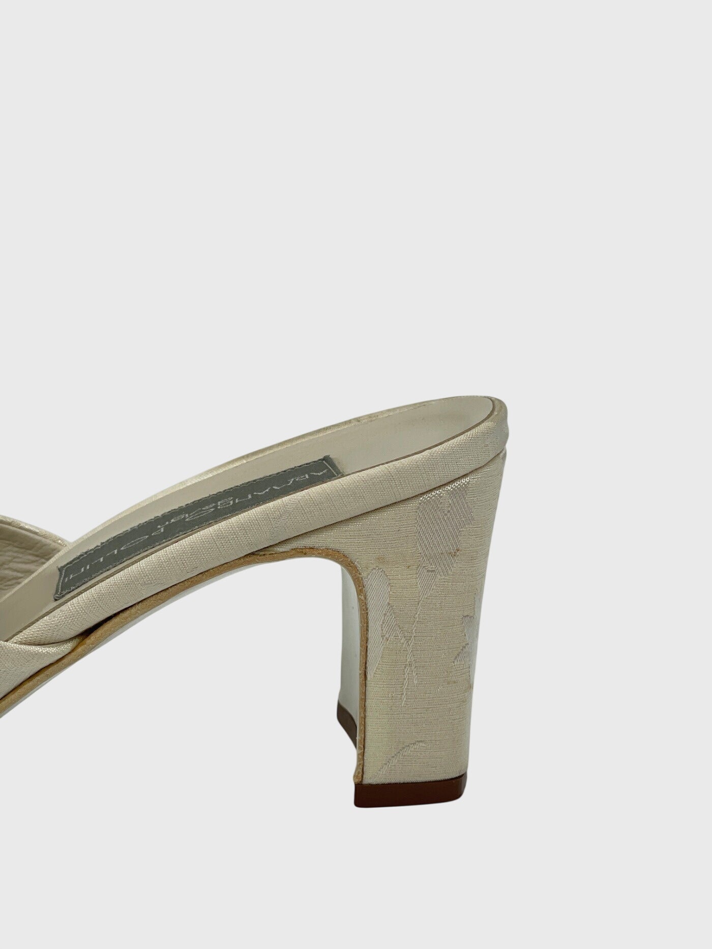 Pollini Vintage Pump EU 38.5 Beige - Image 5
