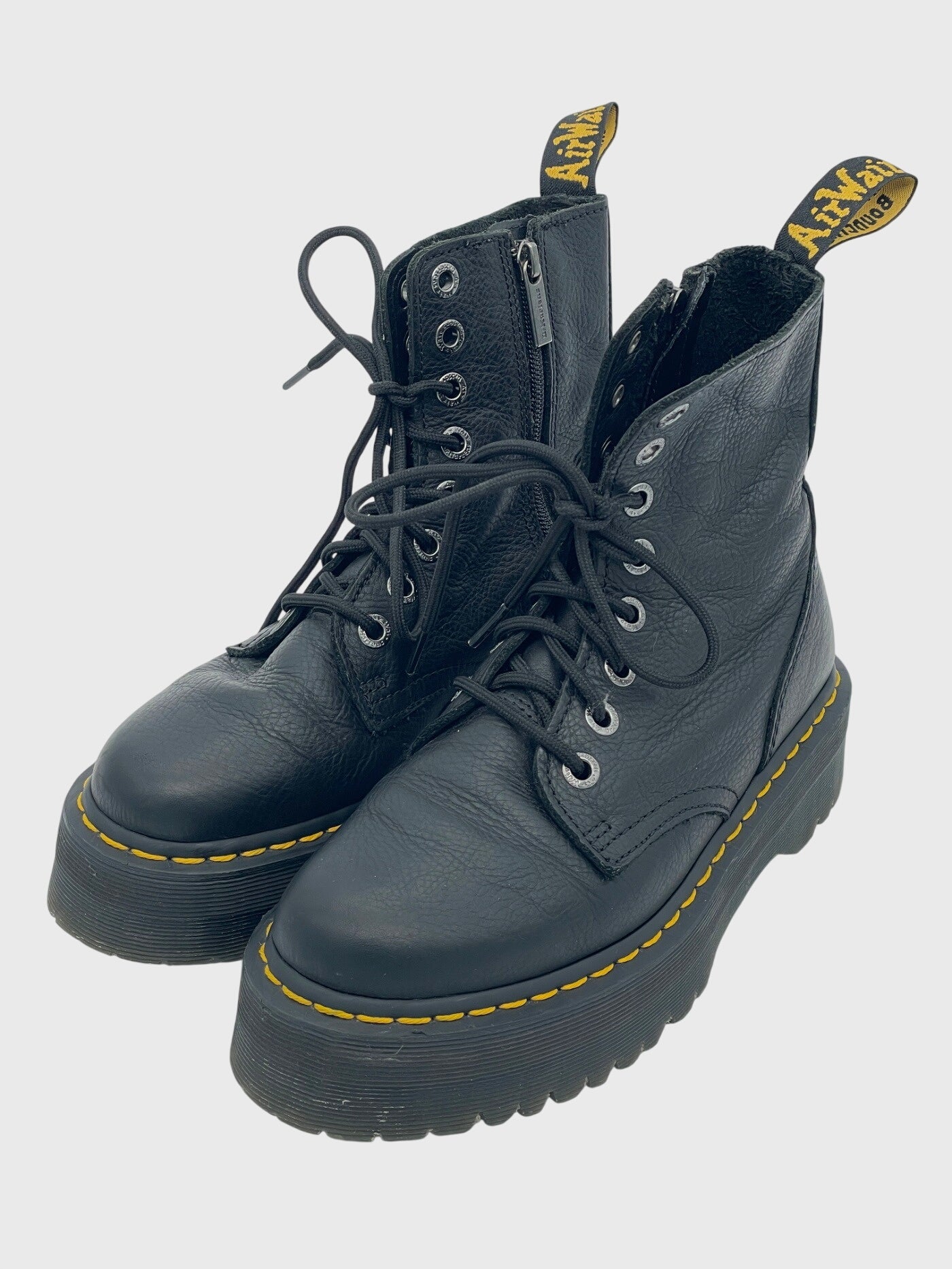 Dr. Martens Jadon Pisa Combat Stiefel EU 39 Schwarz