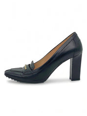 Tod's Leder Pump EU 38.5 Schwarz