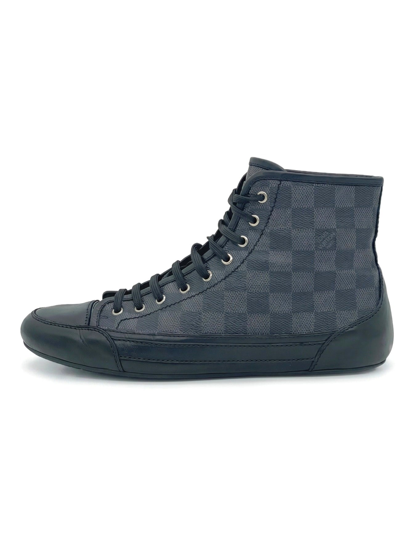 Louis Vuitton Damier Graphite High Top Sneaker EU 43.5 Schwarz