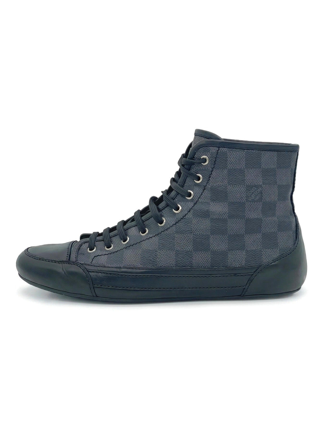 Louis Vuitton Damier Graphite High Top Sneaker EU 43.5 Schwarz
