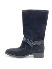 Tod's Gommini Buckle Stiefel EU 38.5 Schwarz