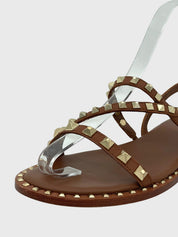 Ash Gold Studded Riemchensandale EU 35 Braun - Image 6