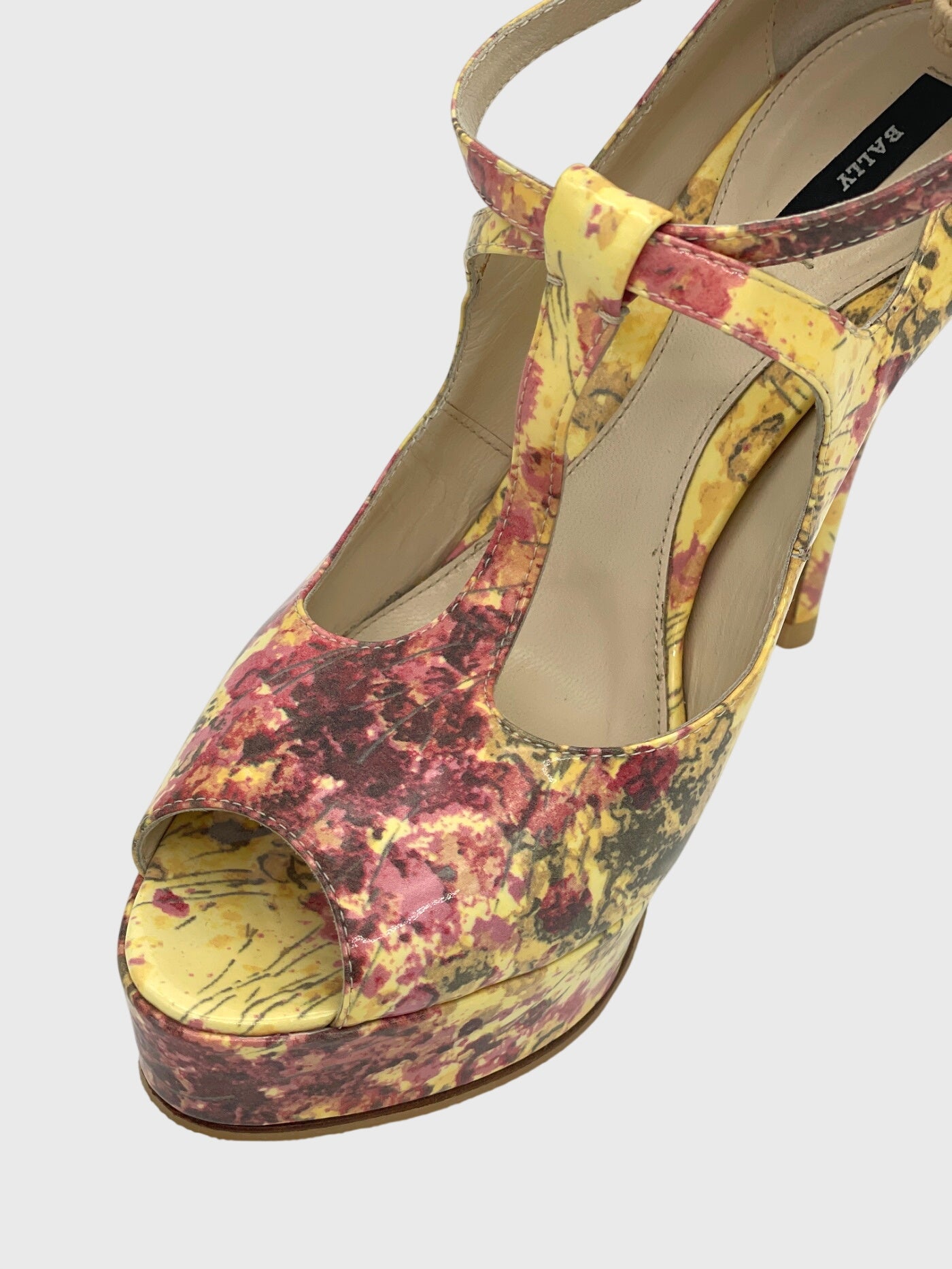 Bally Iwells Platform Plateau Pump EU 38 Mehrfarbig - Image 6