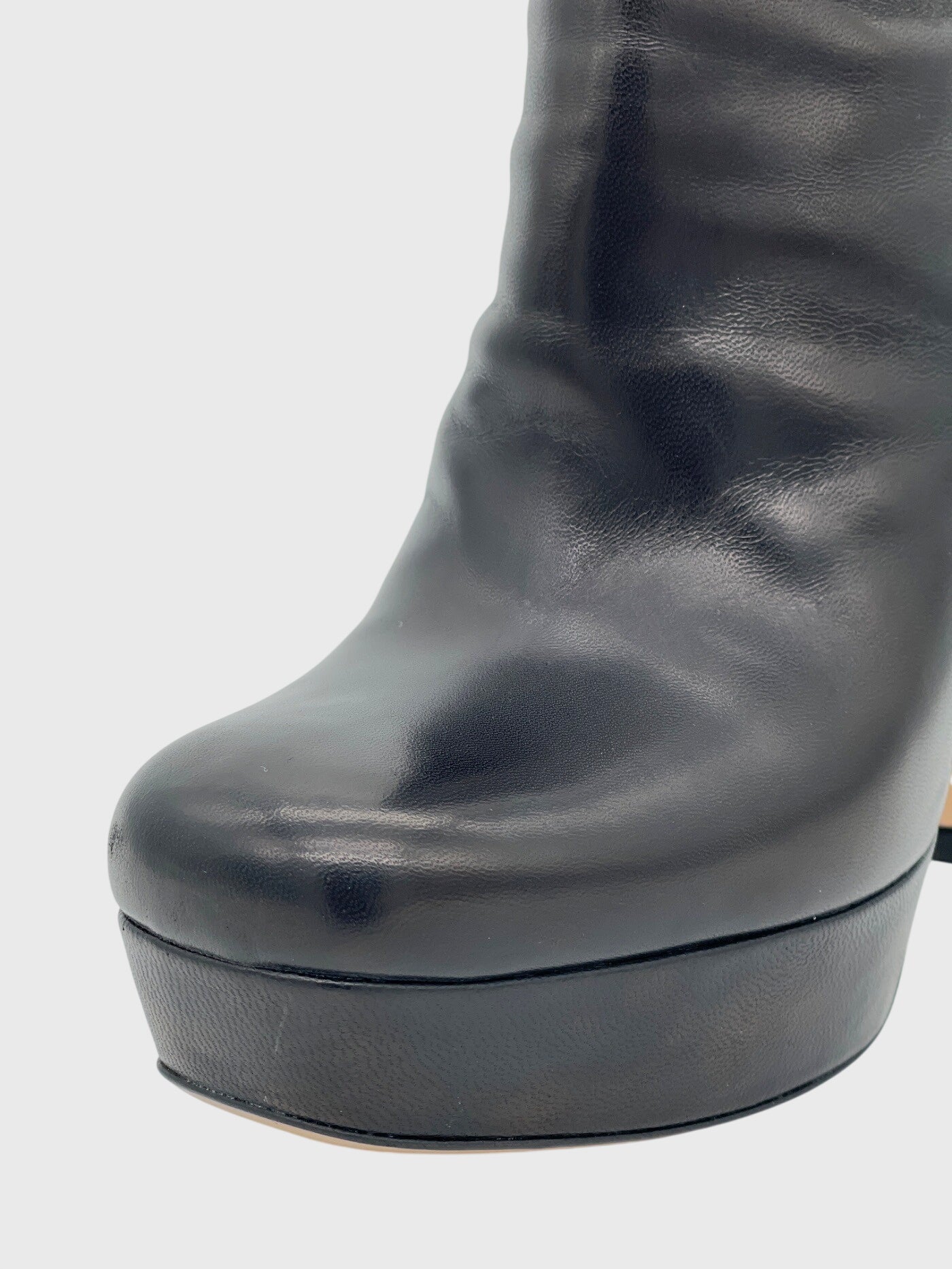 Miu Miu Platform Ankle Boot EU 36.5 Schwarz - Image 6