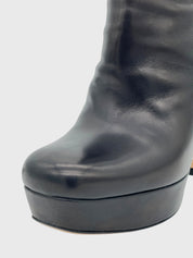 Miu Miu Platform Ankle Boot EU 36.5 Schwarz - Image 6