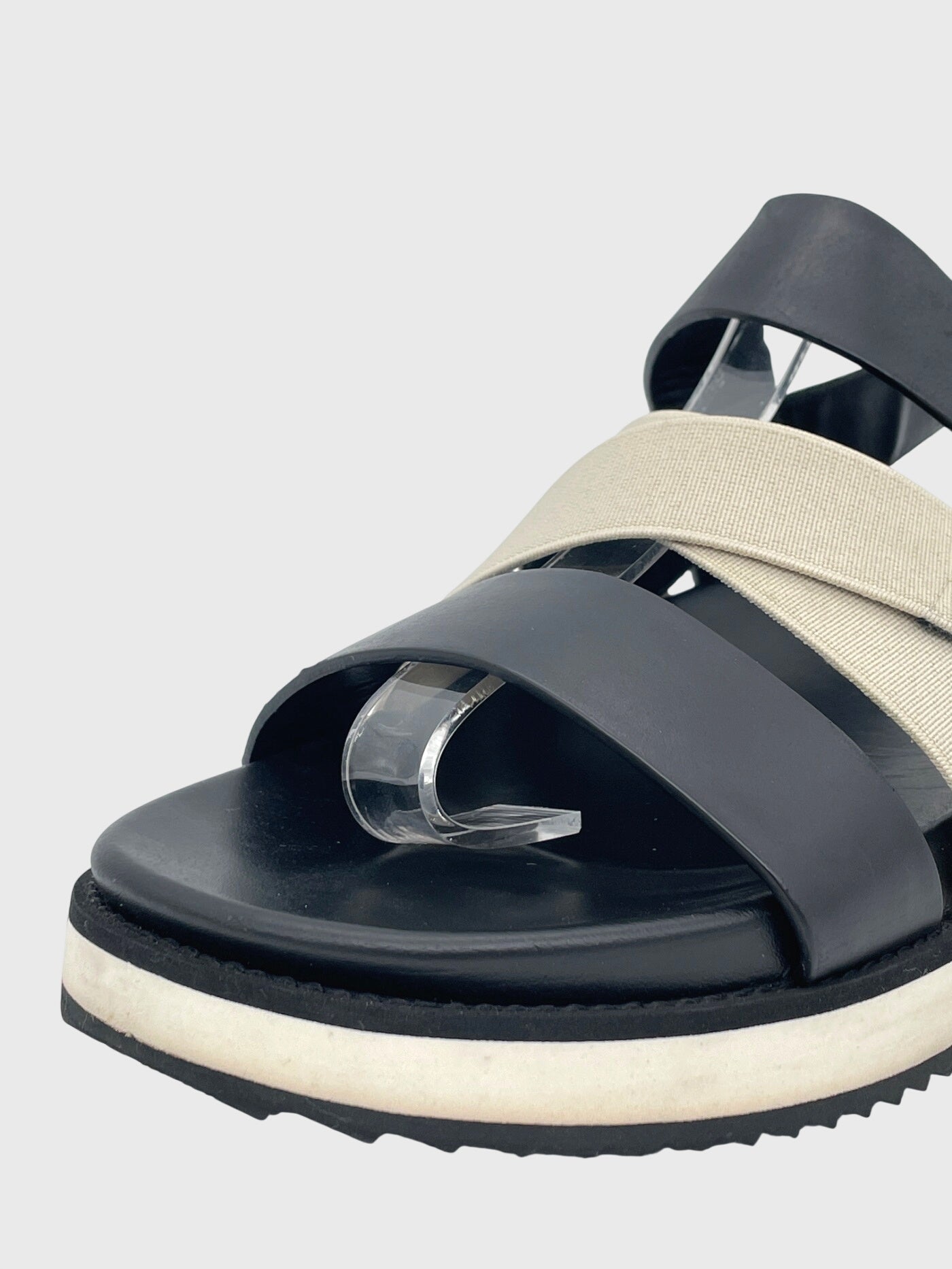 Moncler Calf Leather Flache Sandale EU 35 Mehrfarbig - Image 6