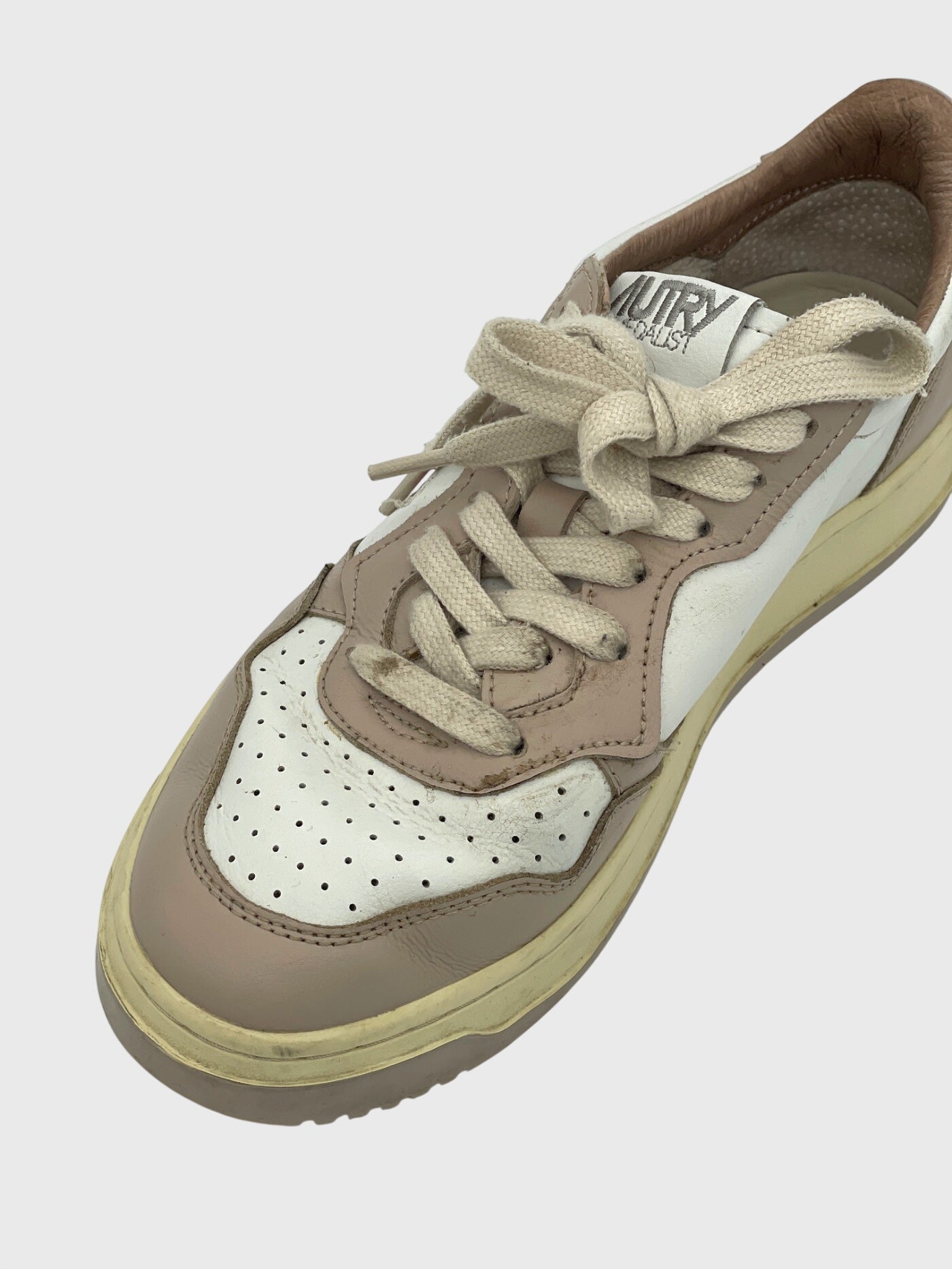 Autry Medalist Low Top Sneaker EU 39 Beige - Image 6