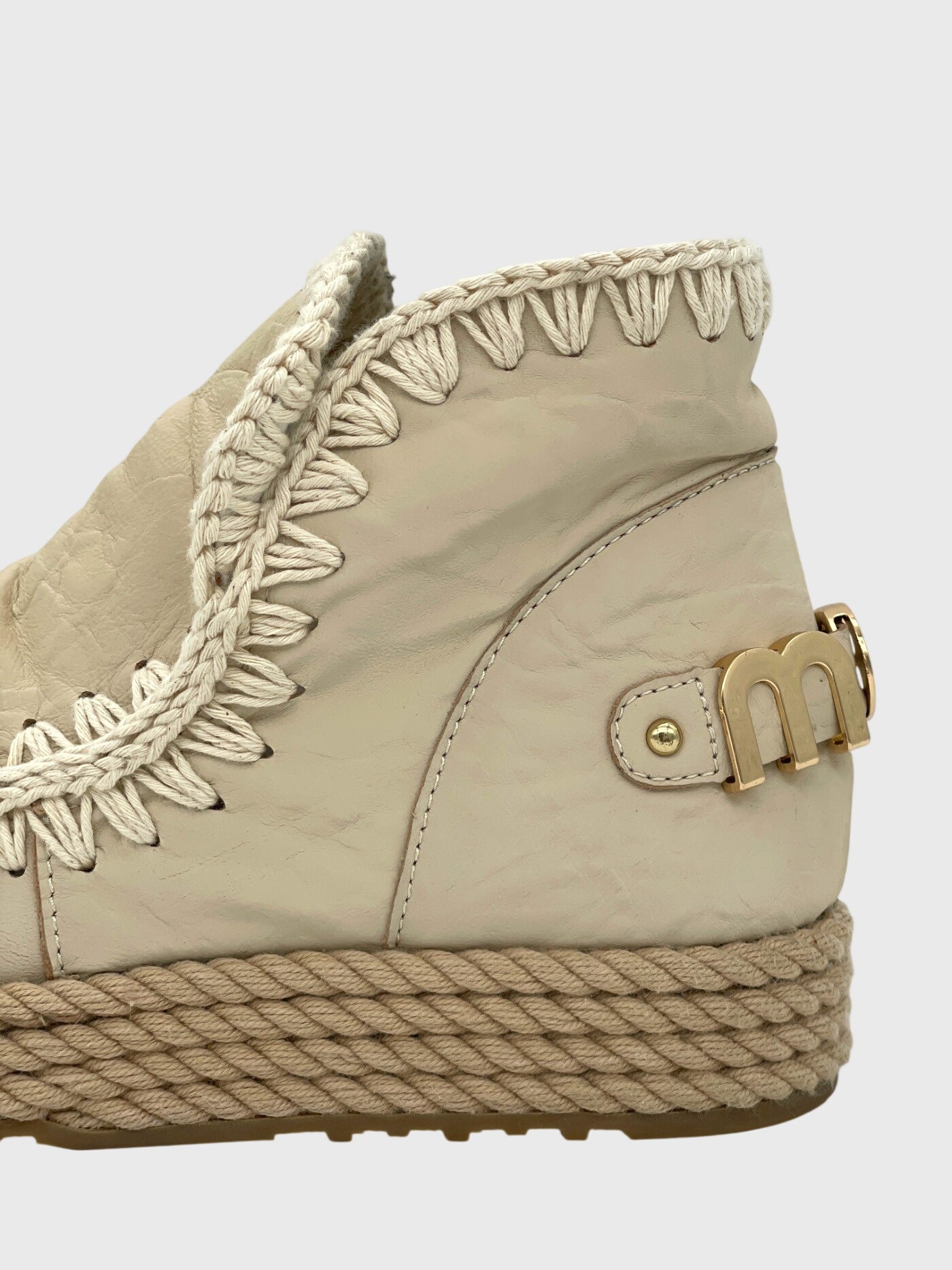 Mou Boots Mou Eskimo Ankle Boot EU 38 Beige - Image 6