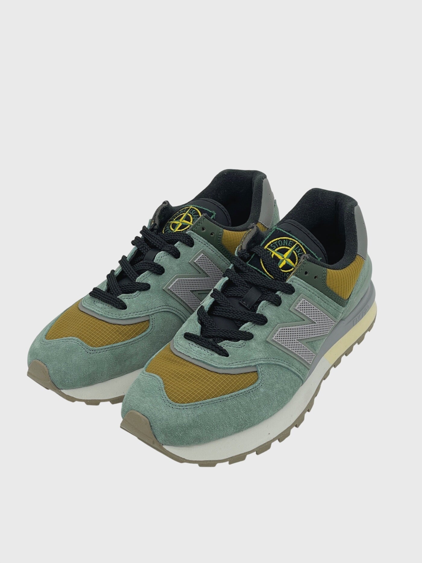 New Balance x Stone Island 574 Legacy Low Top Sneaker EU 44 Grün