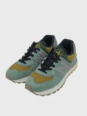 New Balance x Stone Island 574 Legacy Low Top Sneaker EU 44 Grün