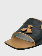 Tod's Leather Mule EU 38 Schwarz - Image 6