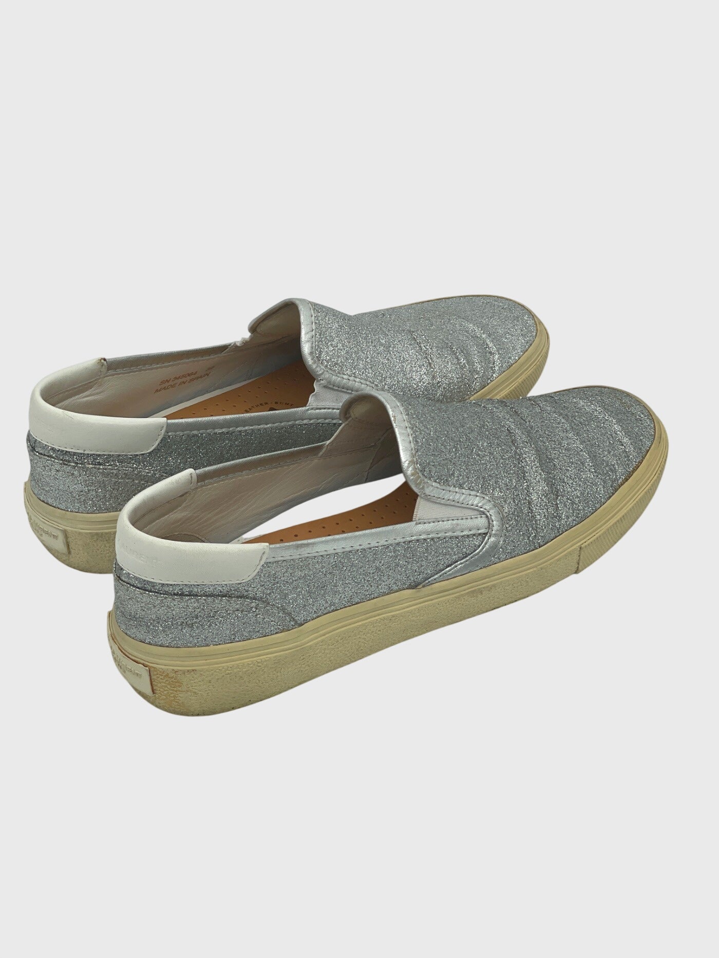 Saint Laurent / YSL Skate 20 Glitter Slip-On Slip-On Sneaker EU 39 Metallic