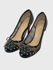 Christian Louboutin Candy Spike Pump EU 37 Schwarz