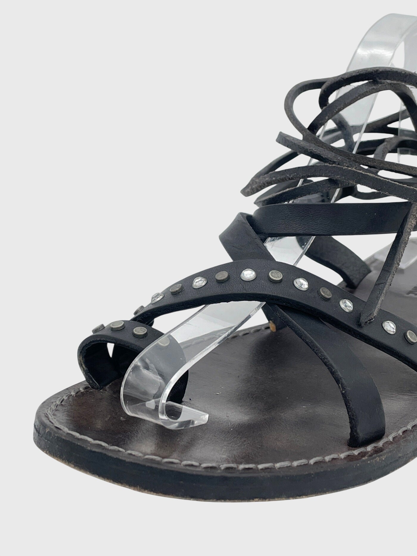Zadig & Voltaire Ember Riemchensandale EU 40 Schwarz - Image 6