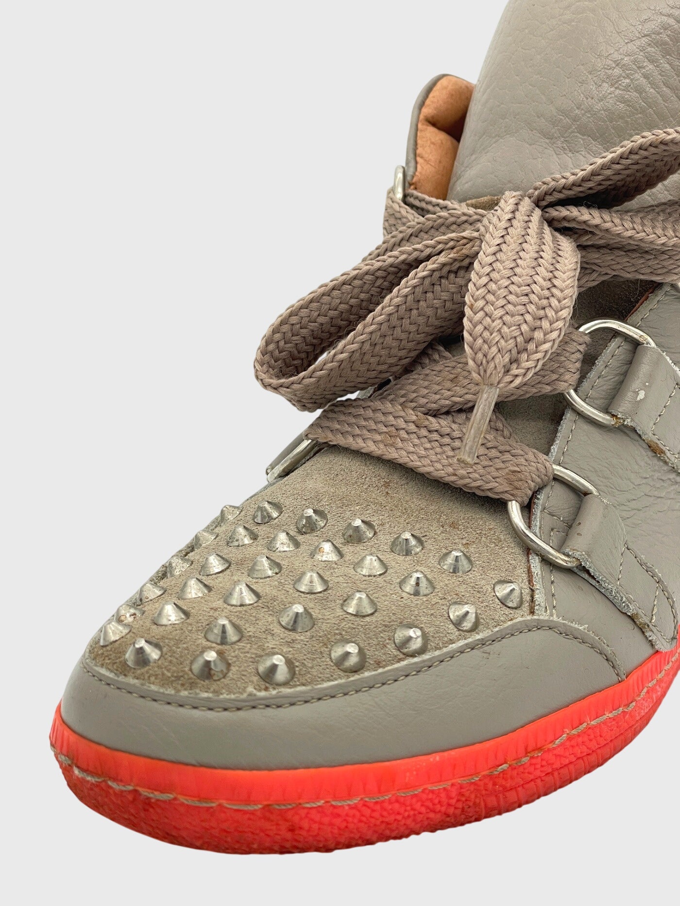 Sandro Albatorock High Top Sneaker EU 36 Grau - Image 6