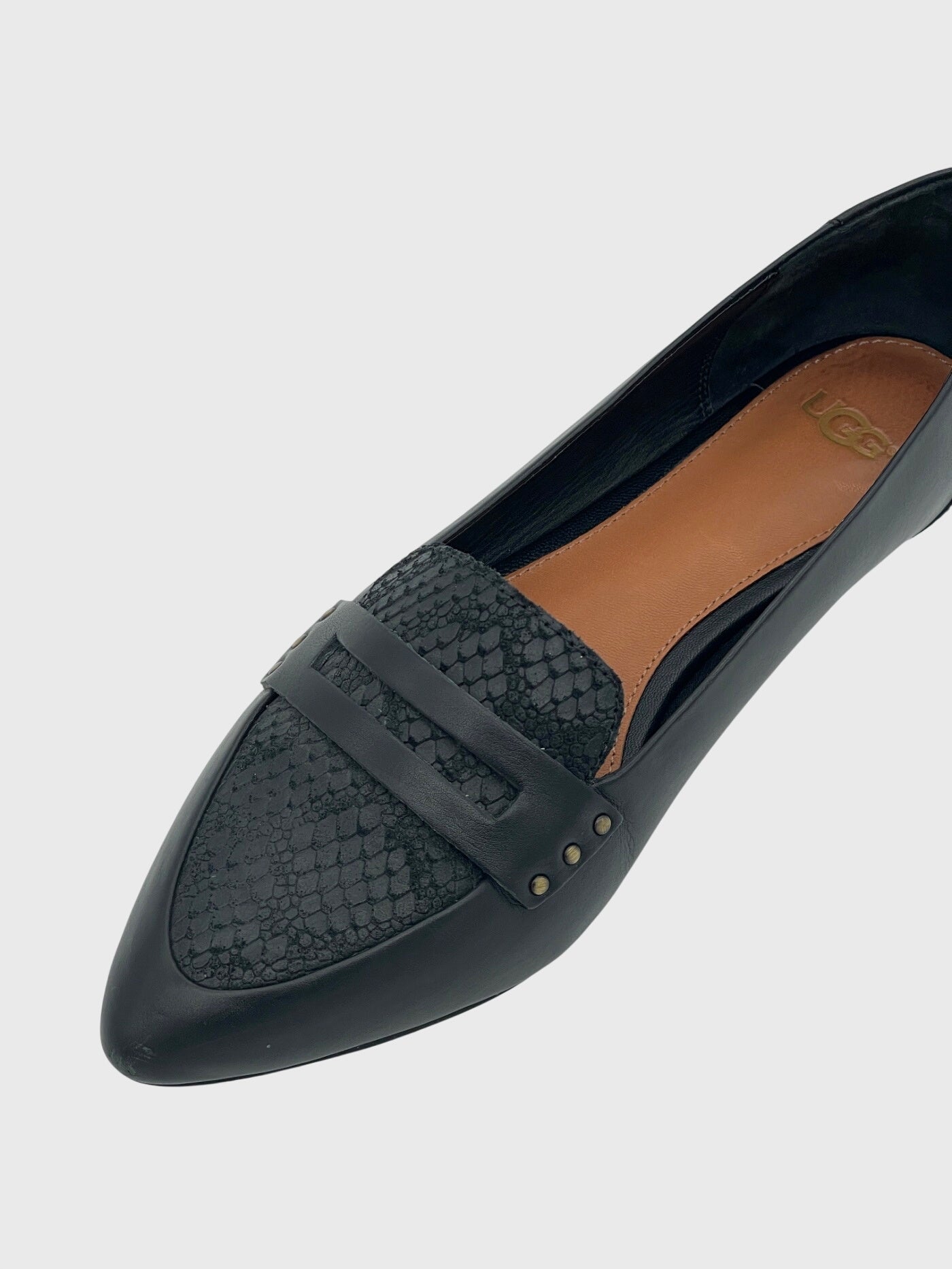 UGG Coty Reptile Loafer EU 38 Schwarz - Image 6