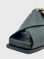 Acne Studios Fera Flache Sandale EU 36 Schwarz - Image 6